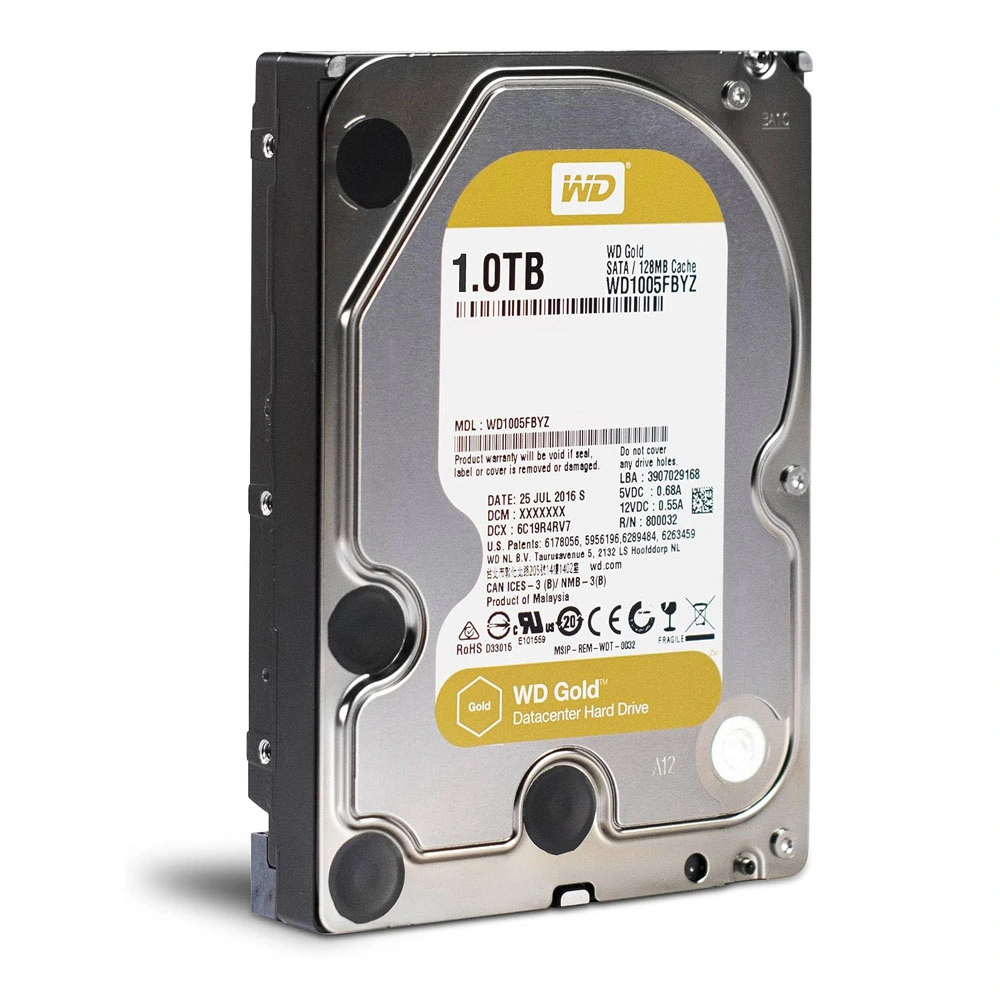 Western Digital Gold Wd2005fbyz 2tb Wd1005fbyz Hard Drive Wd2002ffsx 3.5" Internal SATA Server 7200rpm