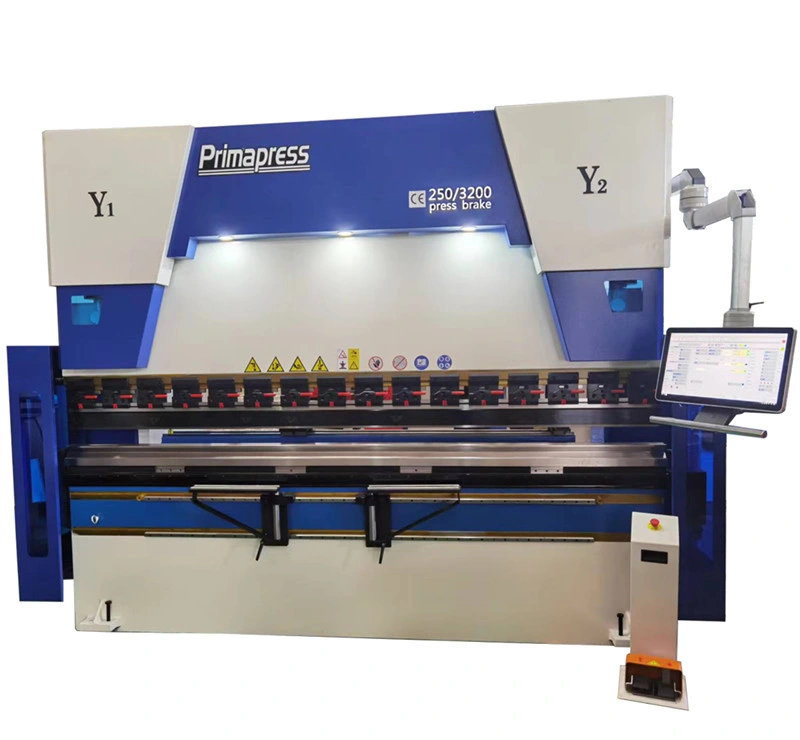 Optional Voltage 100ton Electric Hydraulic CNC Press Brake Delem 53t/58t/66t/69t Controller