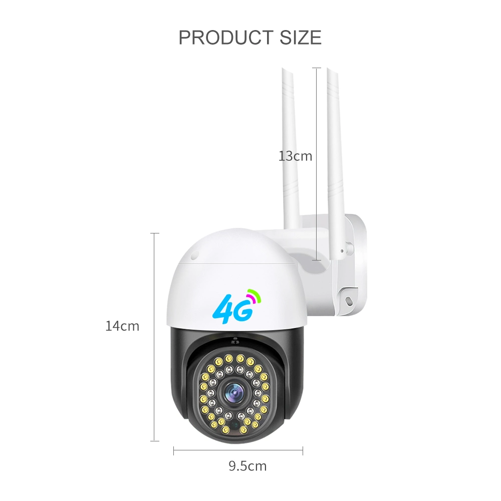 1.5 Inch High-Quality Solar PTZ CCTV Security Camera