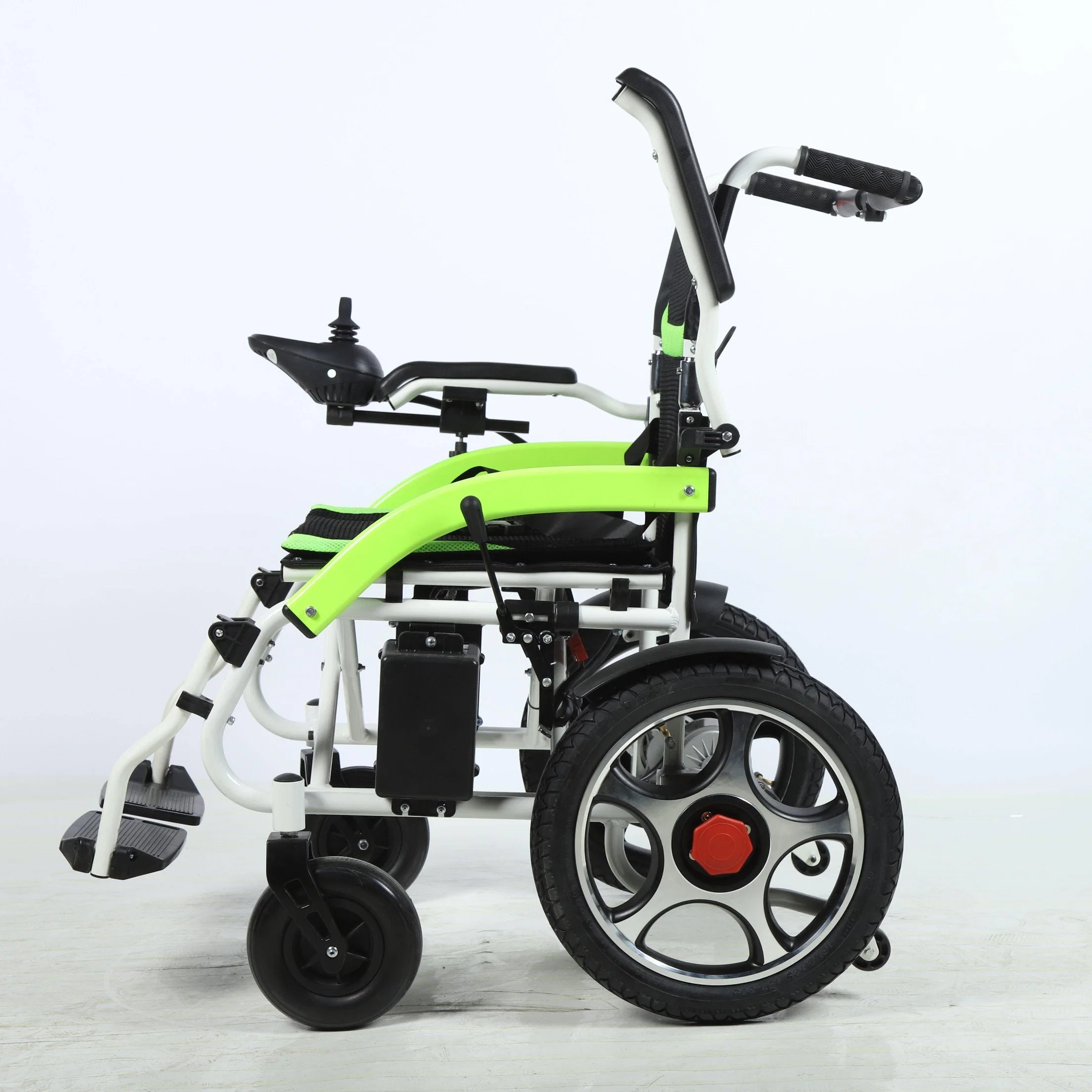 Good Price New Aluminium Alloy Heavy Duty Power Electric Scooter Manual Wheelchair