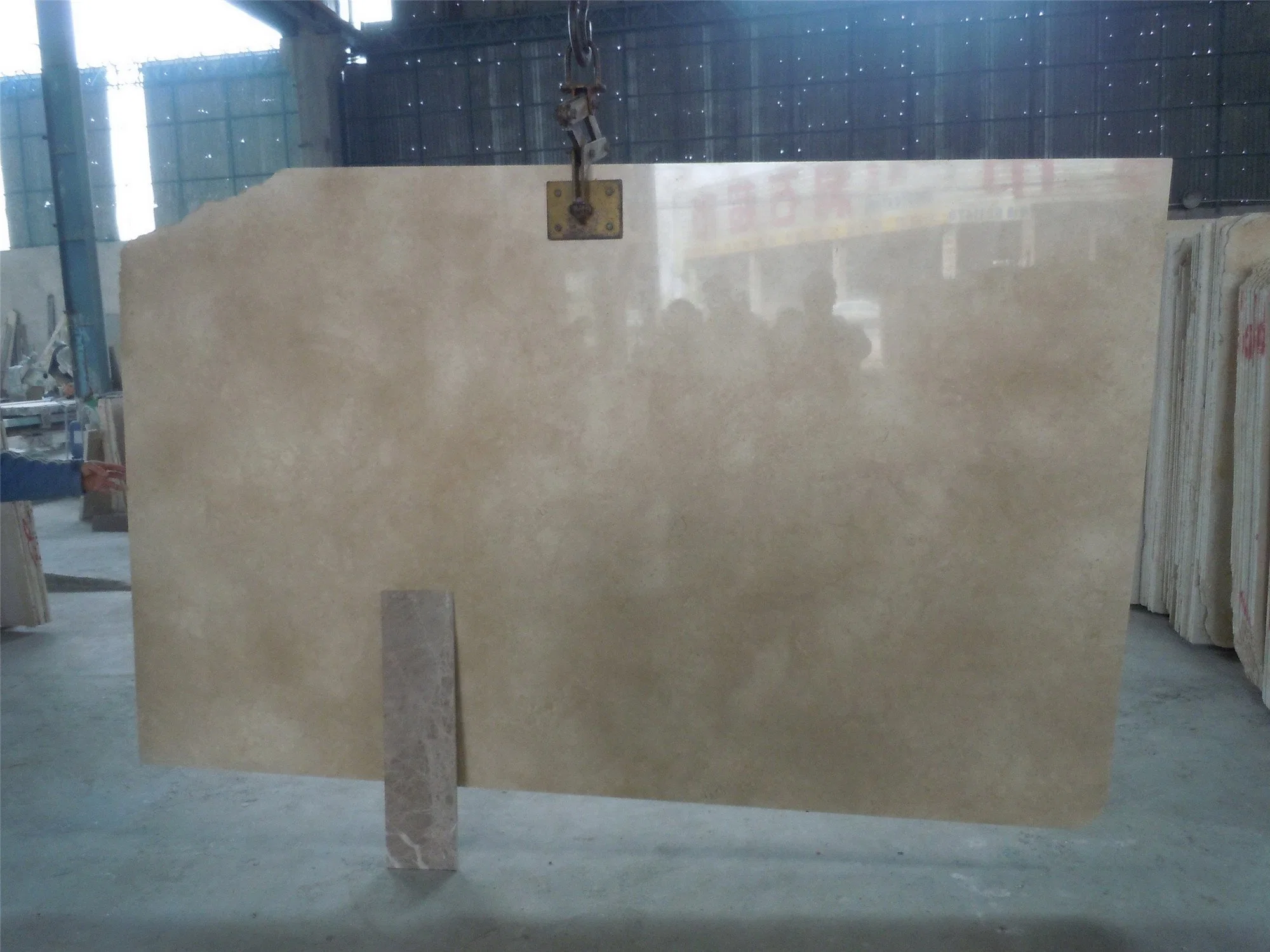 Popular Natural Sahala Beige Marble Slab and Tile for Hotel Wall Floor Decorate