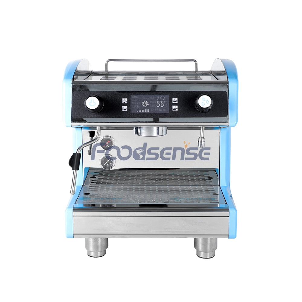 Mayorista personalizada de fábrica de acero inoxidable de alta calidad Máquina de Café Espresso coffee maker con manómetro