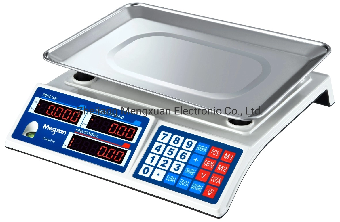 Balance de calcul de prix électronique numérique 40 kg Balance de pesée
