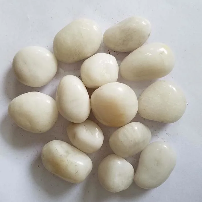 Vase Fillers Decoration Natural White Polished Pebble Stone River Rock