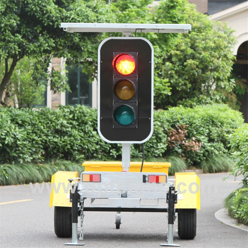 Solar Power Road Safety 12V Traffic LED Signal Lights