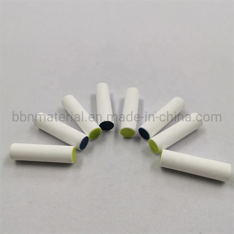 Car Aromatherapy Used Color Glazed End Porous Ceramic Rod Evaporation Diffuser Bars with Ends Glazd