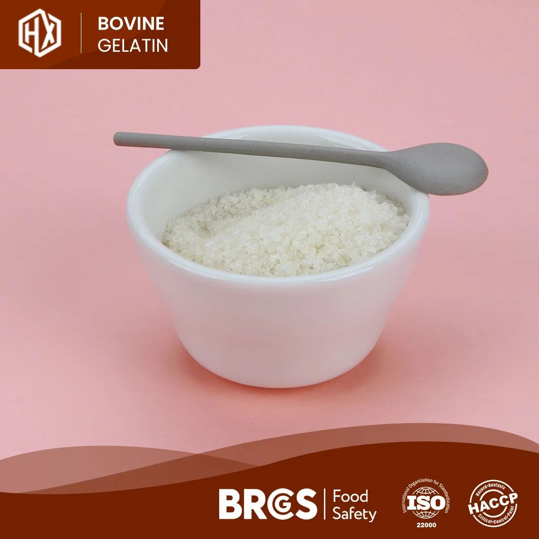 Haoxiang Food Grade Halal Bovine Skin Gelatin Powder High-Purity Pharmaceutical Bovine Skin Gelatin Original Factory Food Grade Bovine Skin Gelatin Granular