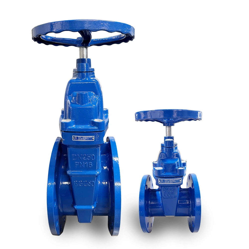 DIN3352 F4 Standard Cast Iron/Ductile Iron Water Non Rising Stem Nrs Seal Water Gate Valve