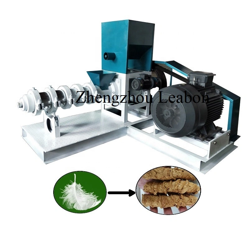 Poultry Feather Meal Bird Chicken Feather Filling Extruding Machine Feather Extruder for Sale