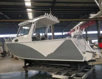 Custom Aluminum Fishing Boat with Cabin