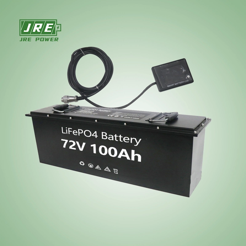 72V100ah Li-ion Deep Cycle UPS Electric Vehicle Battery Pack with Power Supply