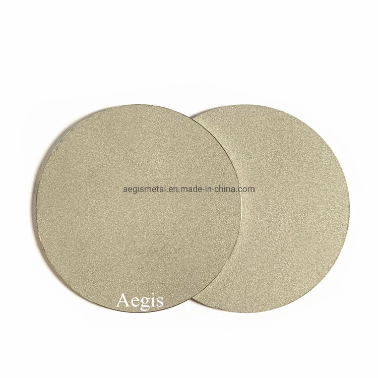 304 316 316L Stainless Steel Metal Powder Filter Disc 110mm Metal Filters