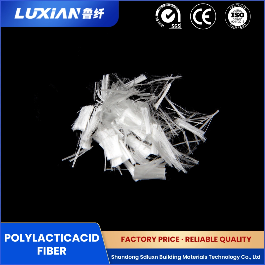 Pele artificial Sdluxn PLA de alta qualidade resina termoplástica de fibra Lxpl China 300 MPa resistência à tensão fibra PLA suave e quente 6 mm Fabricantes