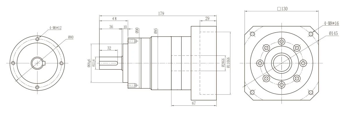 Robotics, automation and manipulator technology Planetary Gearbox CE