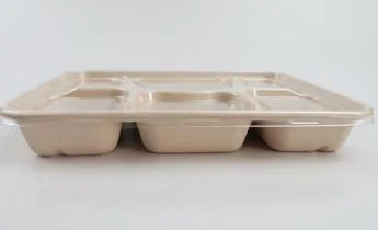 Petite assiette à aliments pour noix de canne à sucre en fibres de pâte à papier compostable, fête d'anniversaire fournitures assiettes en papier