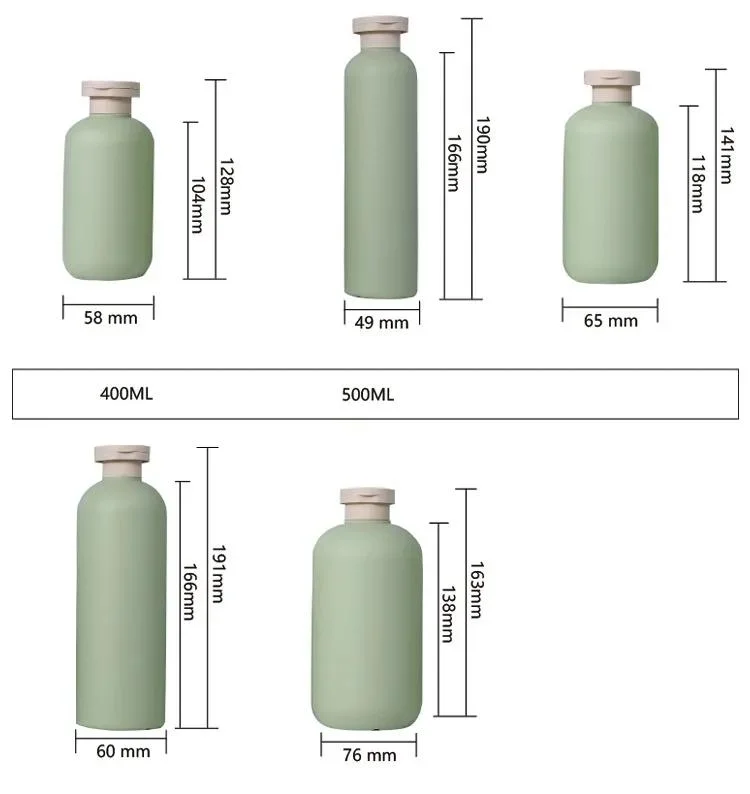 Máquina de hacer comodidades del hotel Hotel trigo paja biodegradable Champú de plástico Botellas