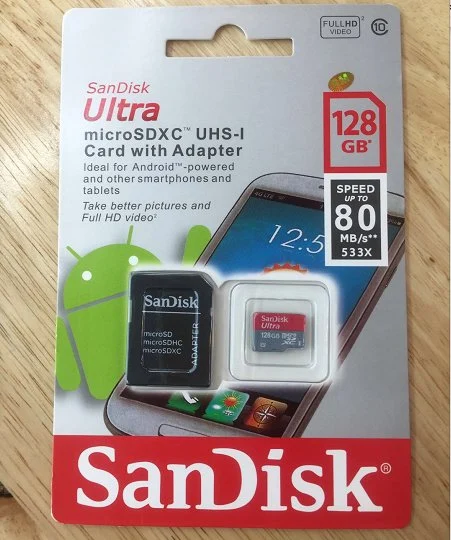 بطاقة ذاكرة Micro SD أصلية 4G/8g/16G/32g/64G/128 g