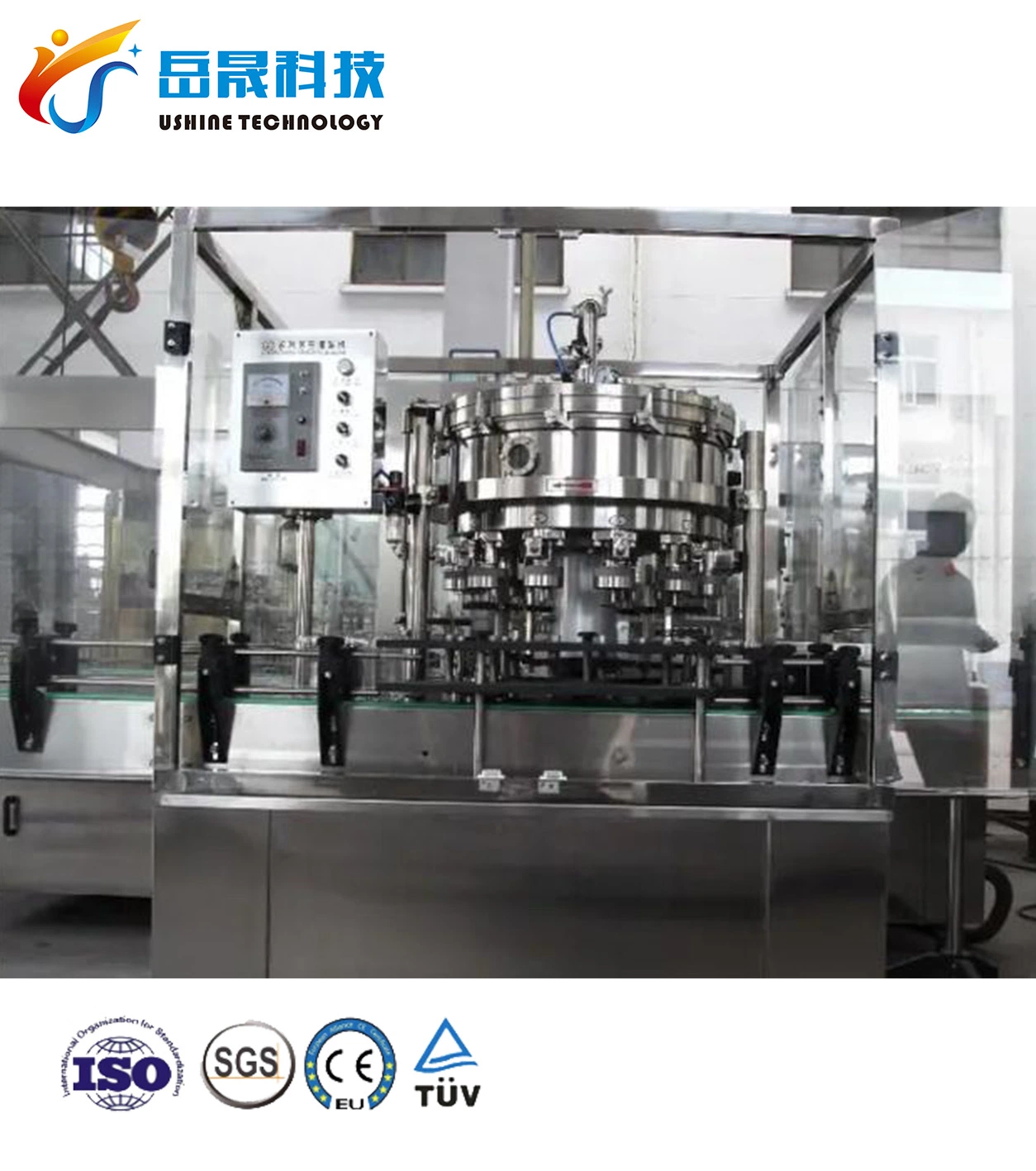 Beverage Beer Can Filling Machine Can Filler Seamer Line