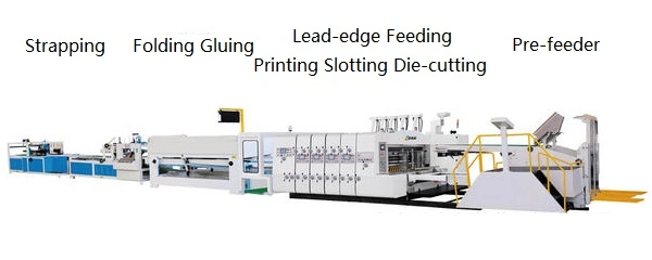 Full Automatic Folding Gluing Machine