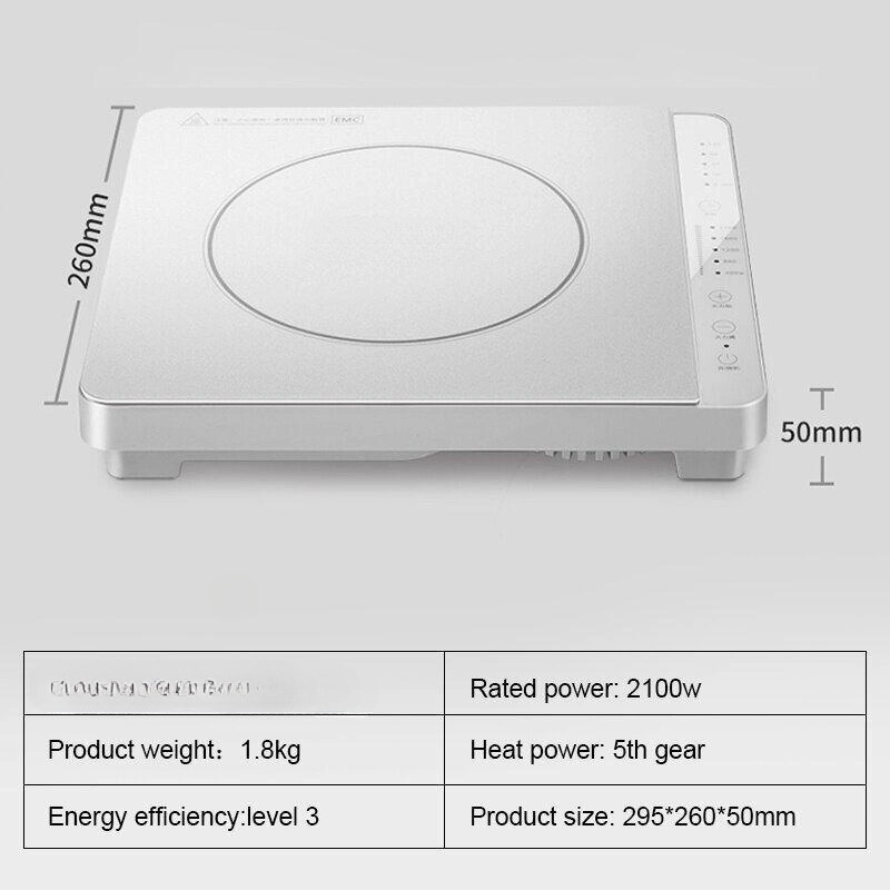 Fuente de tinta Induction Cooker resistente al calor Prevención de la óxido Cocina fácil