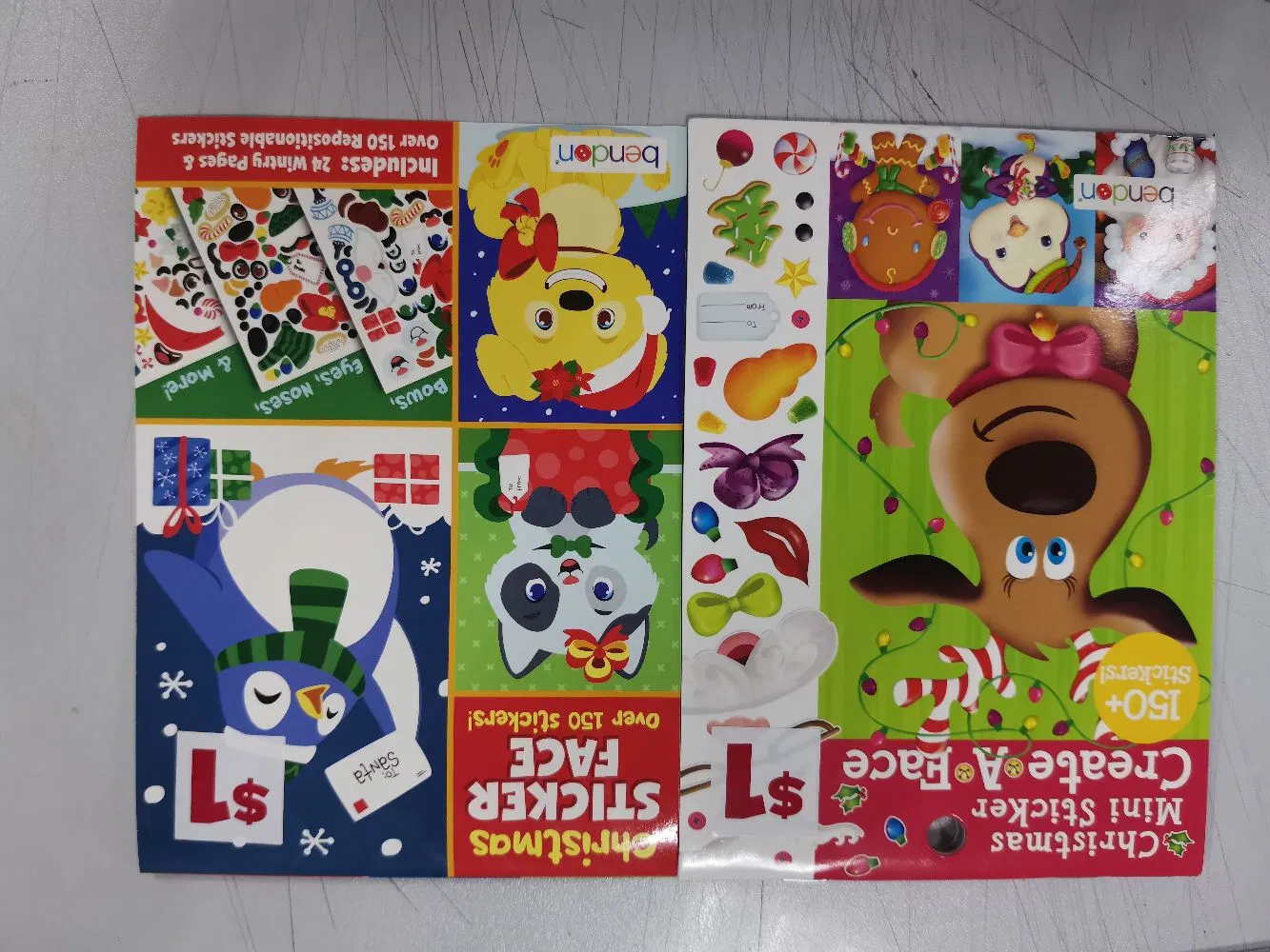 4c Printing Funny Children Sticker Book