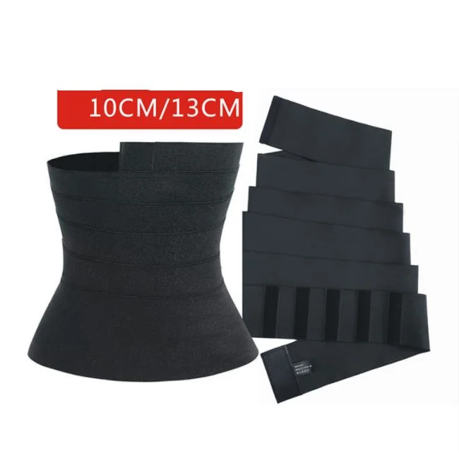 New Arrival 13cm Waist Trainer Snatch Me up Wrapper Bandage Wrap Slim Tummy Belt