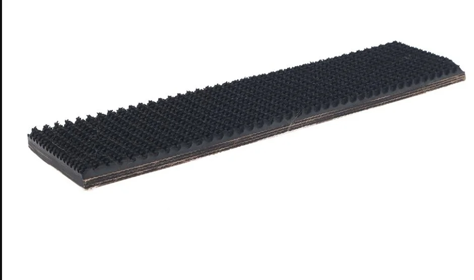 Bare Back Surface Rough Top Rubber Conveyor Belt for Industry