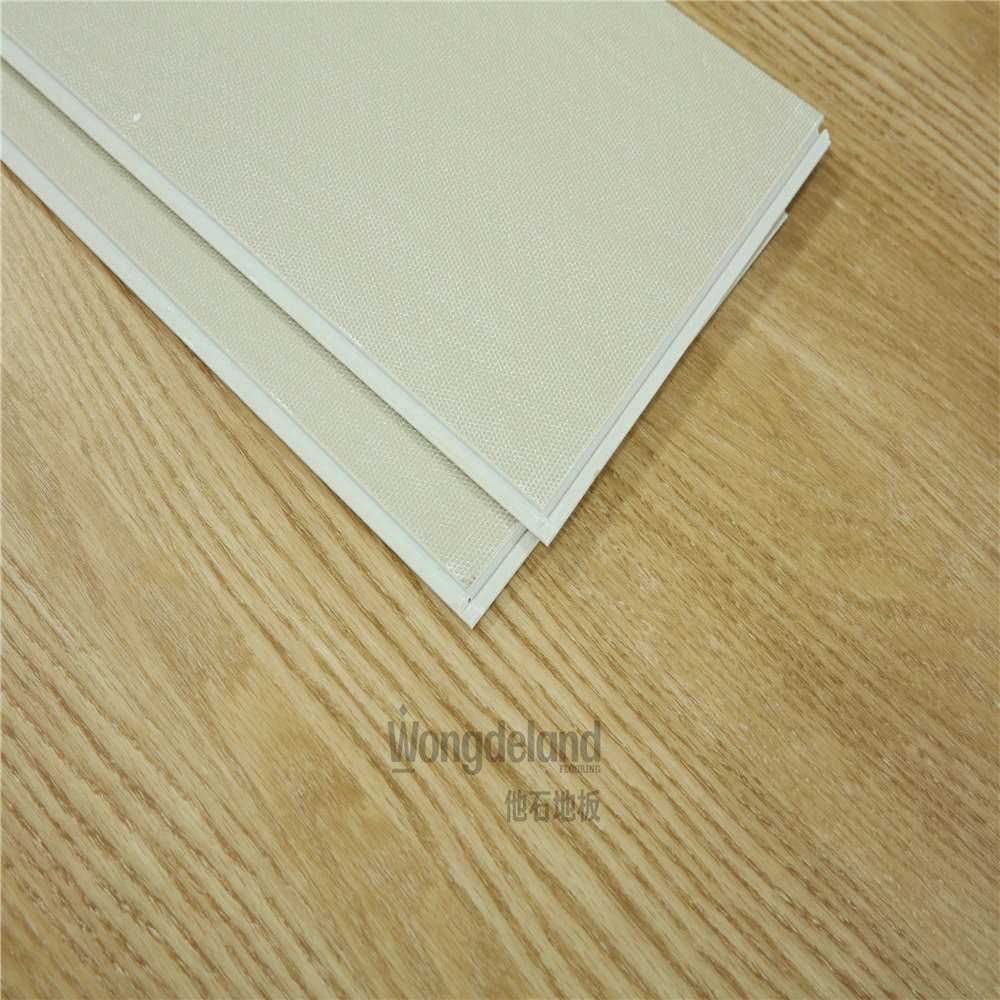 Madera contrachapada grano resistente al desgaste PVC SPC vinilo de clic Tabla con bloqueo para decoración de dormitorio