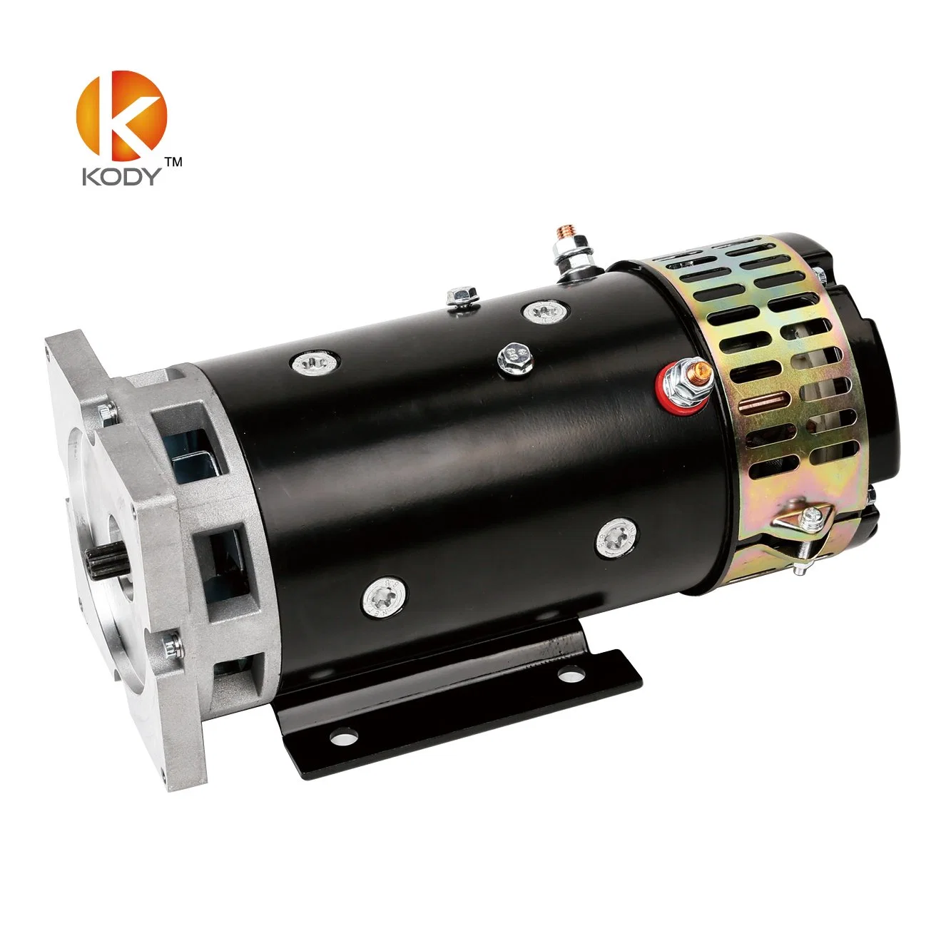 2200W High Torque and Power Unit 12V / 24V / 48V hydraulic DC Motor Rated 8nm