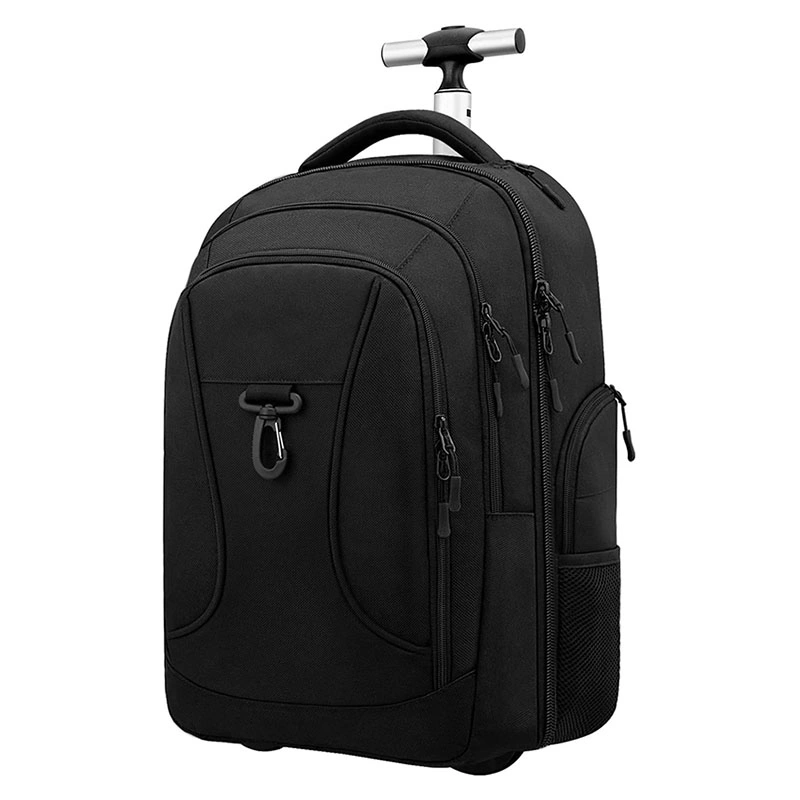 Multi-Function Business Trolley Laptop Bag Waterproof Carry on Wheeled School Backpack