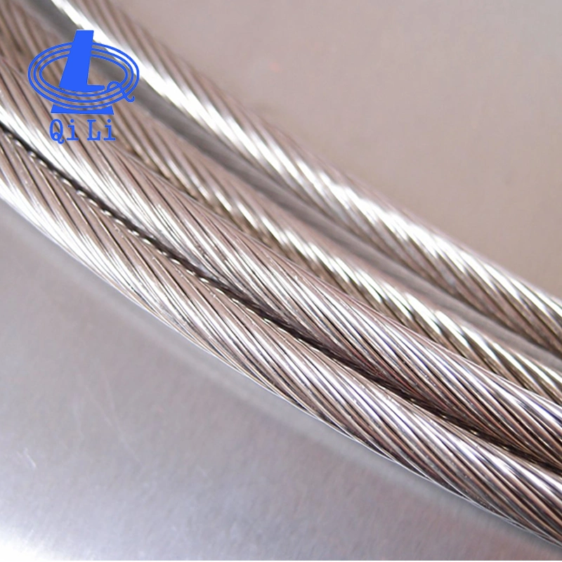 6mm Wire Rope, câble en acier inoxydable 304, 7X7 Strand Core