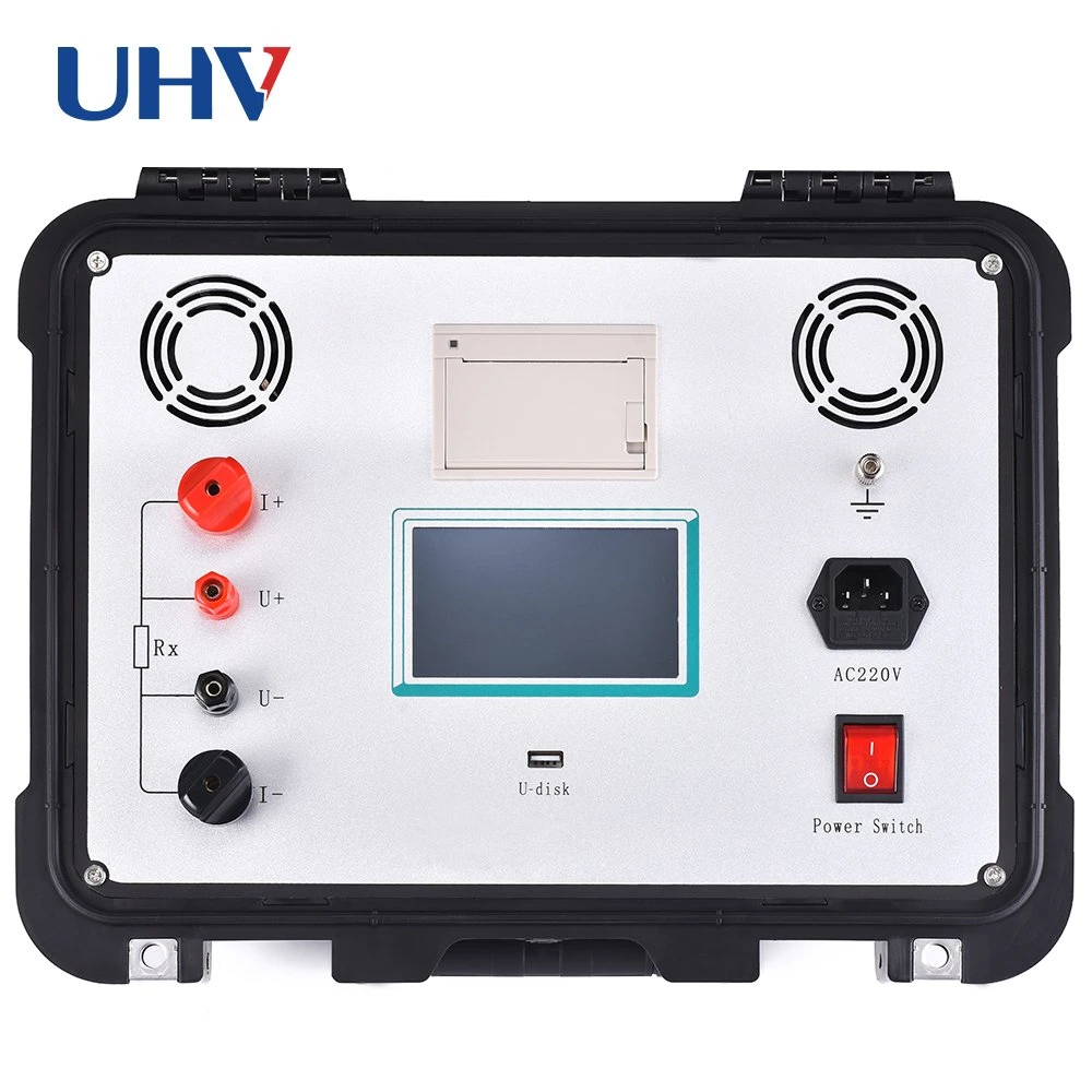 Hthl-100p 100A Micro Ohm Meter Test Equipment Circuit Beaker Contact Resistance Tester
