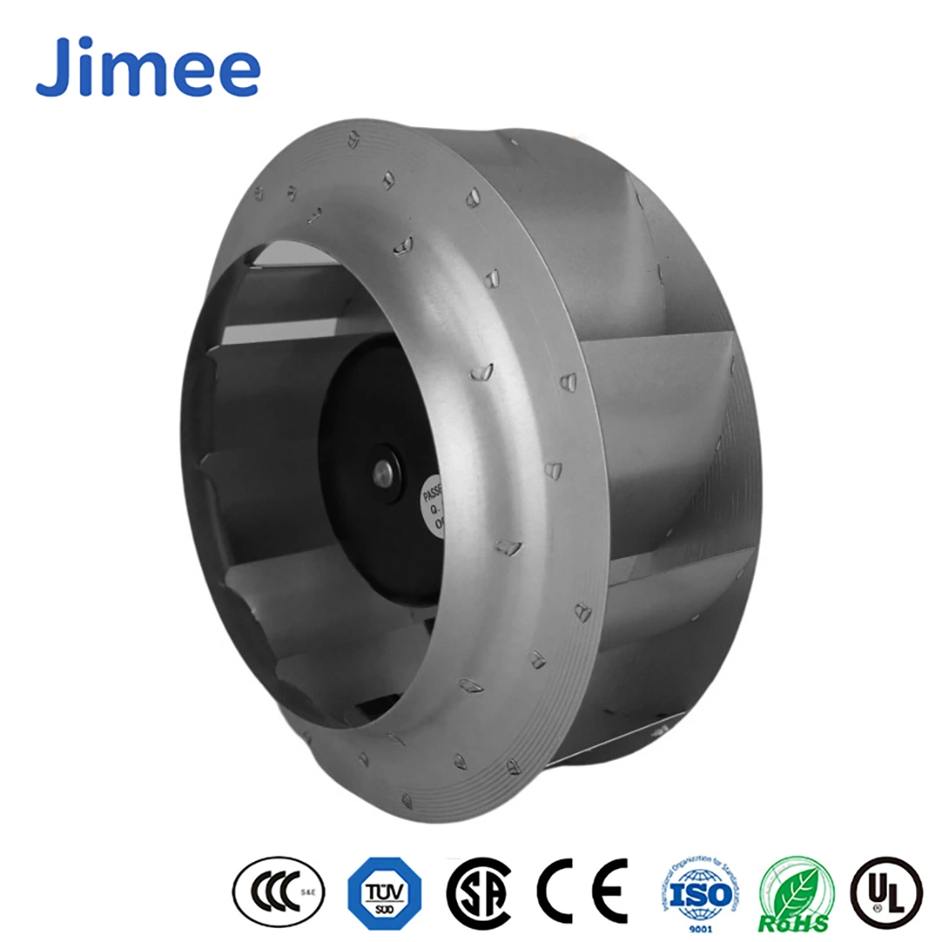 Jimee motor China DC ventilador axial fornecedores Jm108d4a1 1.35 (kg) Peso, blowers centrífugos EC, material PP, tubo axial de 24 polegadas Ventilador para o Ar de refrigeração