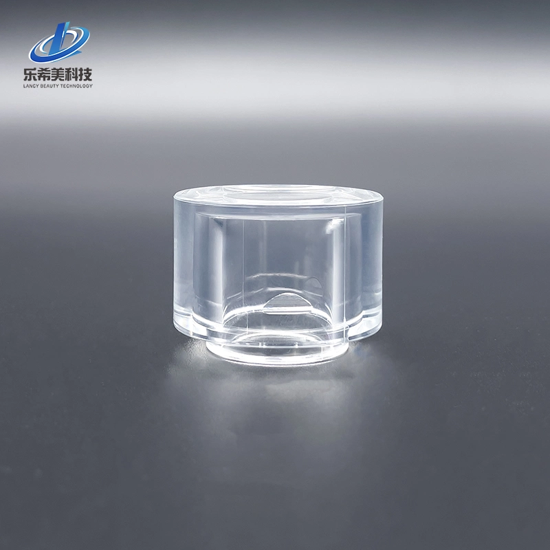 Acrylic Top Transparent Cosmetic Cap Plastic Lid Packaging Perfume Bottle Closer Customized for Glass Bottle