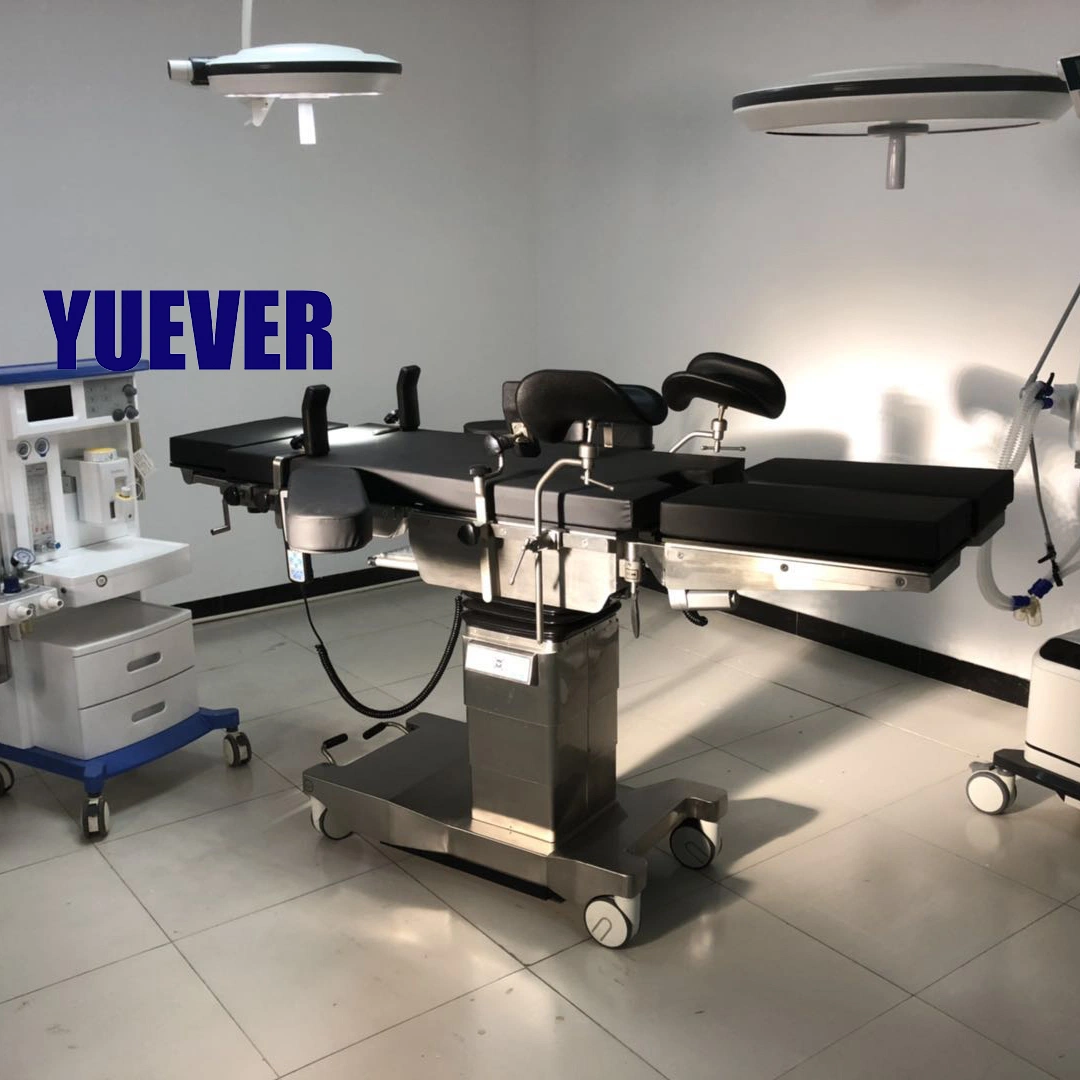 Low Price Mobile Theatre Ot Table Electric Hydraulic Surgical Bed with Master Reset Electric Hydraulic Orthopedic Table