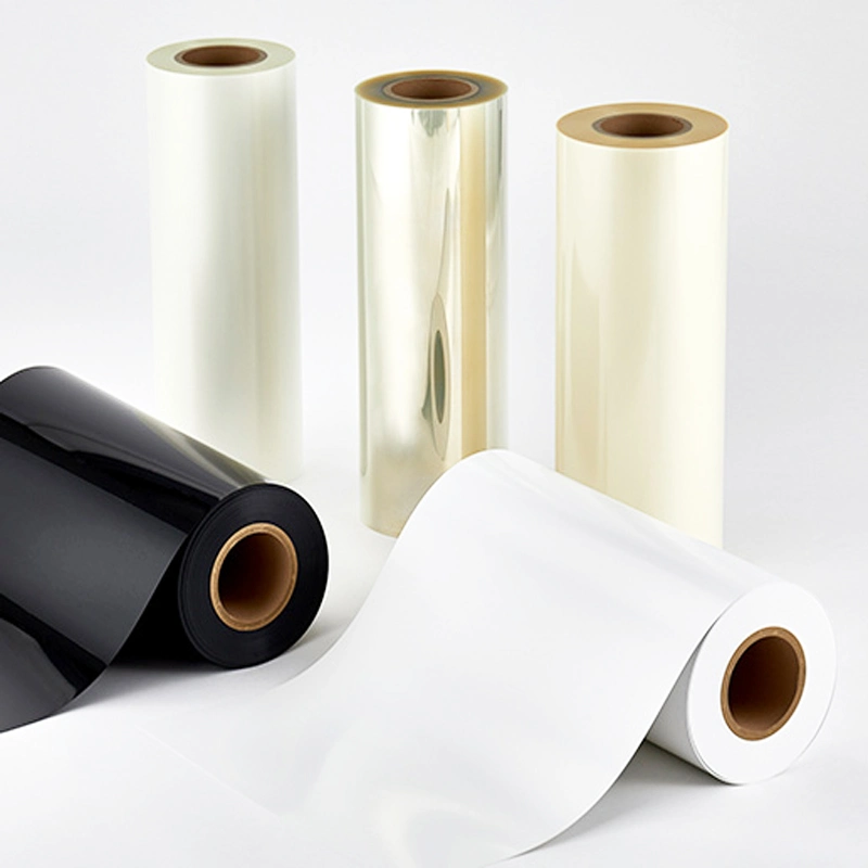 5 12 36 125 Micron Clear Pet Roll Polyester Anti Static BOPET Film