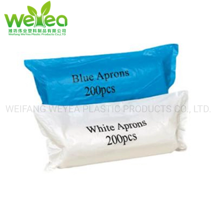 Wholesale/Supplier Personal Protection Cleaning Kitchen HDPE/LDPE/PE Polythene Disposable Aprons