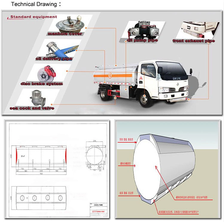 Foton Aumark E33 Diesel Fuel Transport Truck