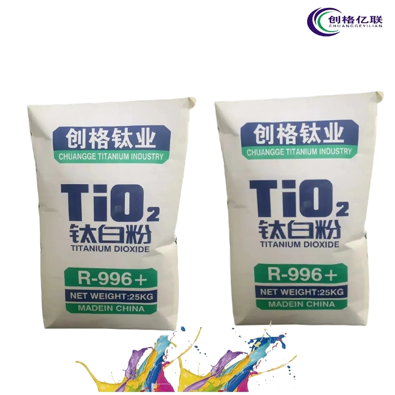 Dióxido de titanio Rutil Tipo TiO2 Coating Pigment R996 Blanco
