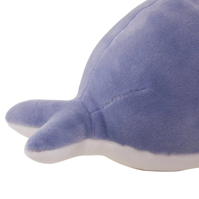 Soft Plush Stuffed Toy Animal Cuddle Pillow Buddy One Size Mini Cute Shark Plush Blue