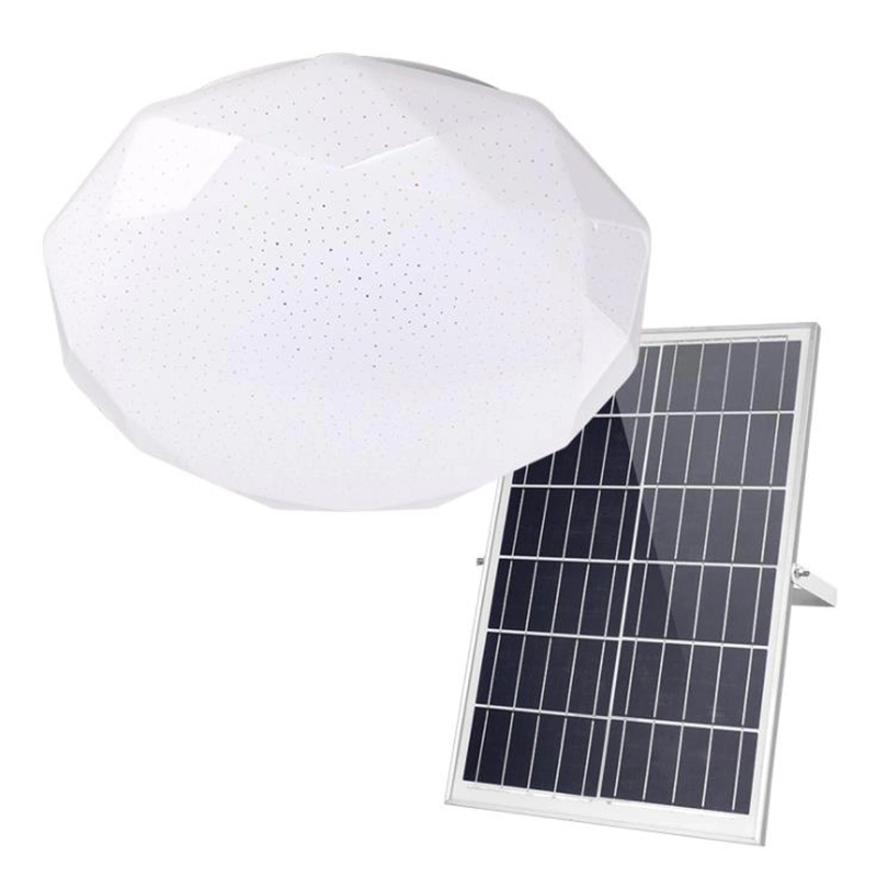 Solar-Innenbeleuchtungssystem 80W 100W 120W Decke wiederaufladbare LED Innenbeleuchtung