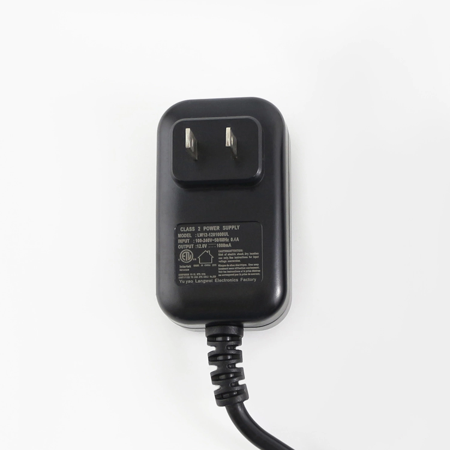 Fonte de alimentação de 12 V 1A 2A 3A 4A 5A Comutação AC/DC Adaptador de alimentação com COC PSE CE GS SAA Kc KCC