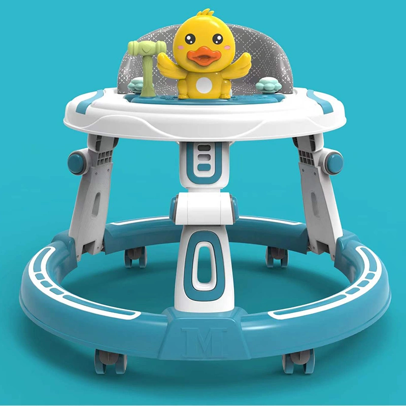 Wear-Resistant Silent Wheels Baby Walker Fashion Design Plastic Toys Baby Walker