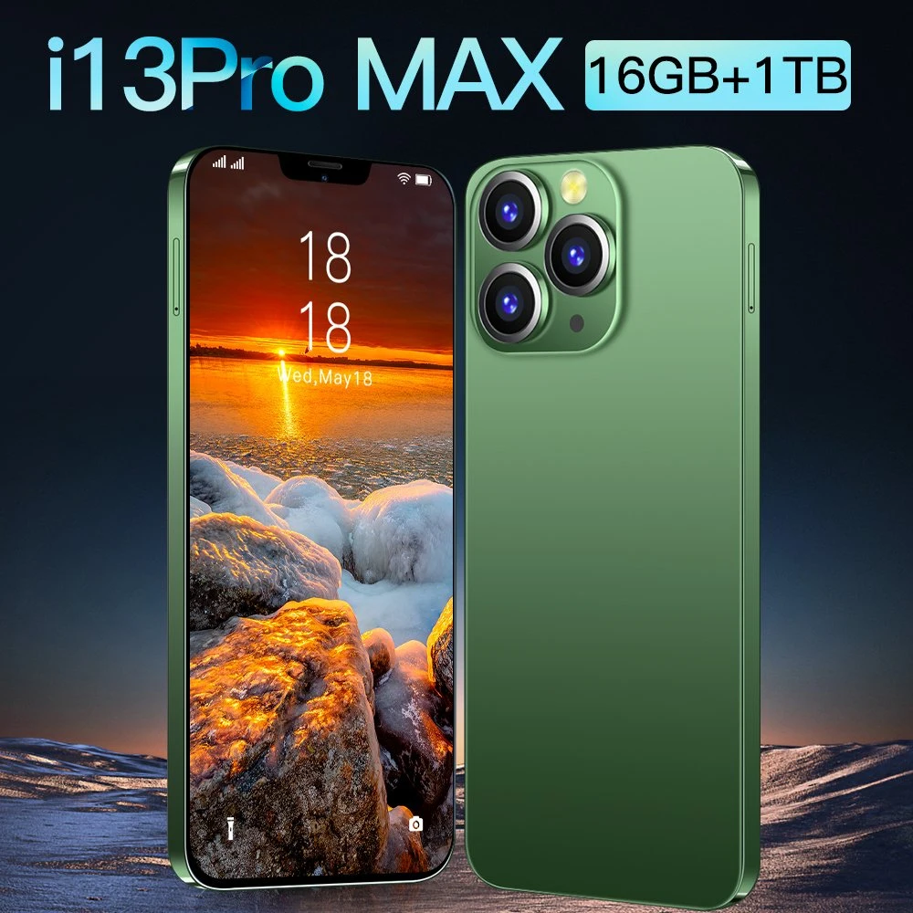 Fast Shipping Brand New 16+1tb I13PRO Max Smartphone 4G 5g LTE High quality/High cost performance Call Mobile Phone