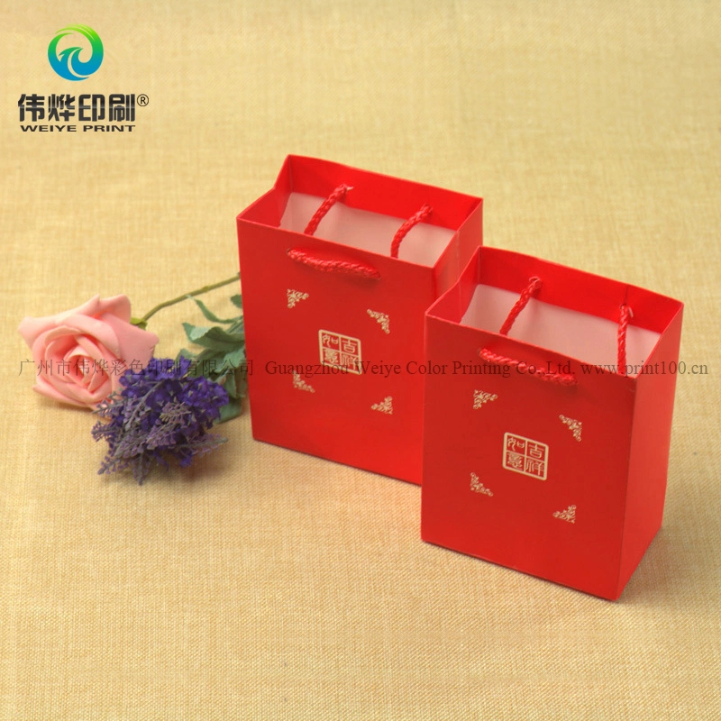 New Arrival Mini Packing Printng Paper Bag for Glove Packaging