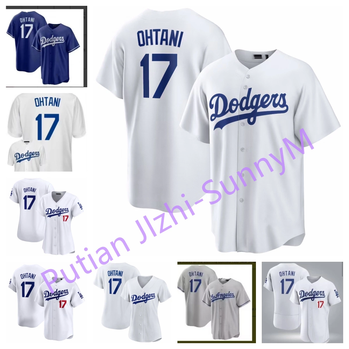 Оптом Dropshipping мужской дом Los Angeles Dodgers Shohei Ohtani White Home Джерси Replica Player Authentic Limited Player Jersey