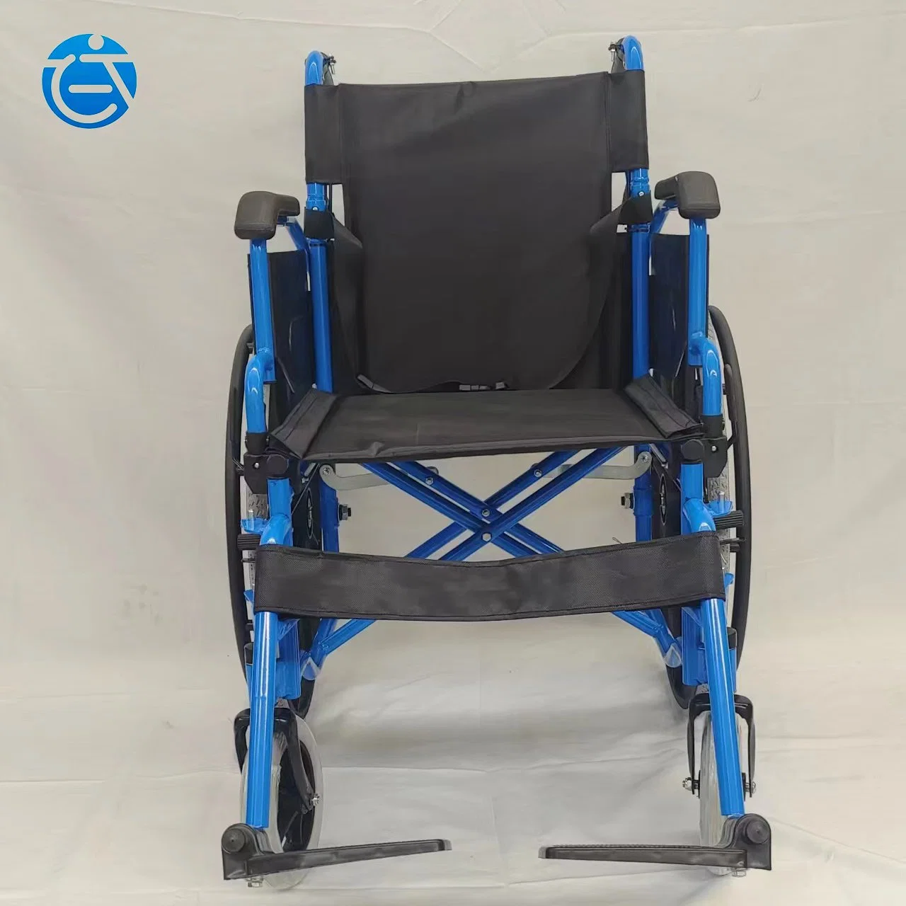 Durable and Convenient Manual Wheelchair with Folding Features and PU Tires