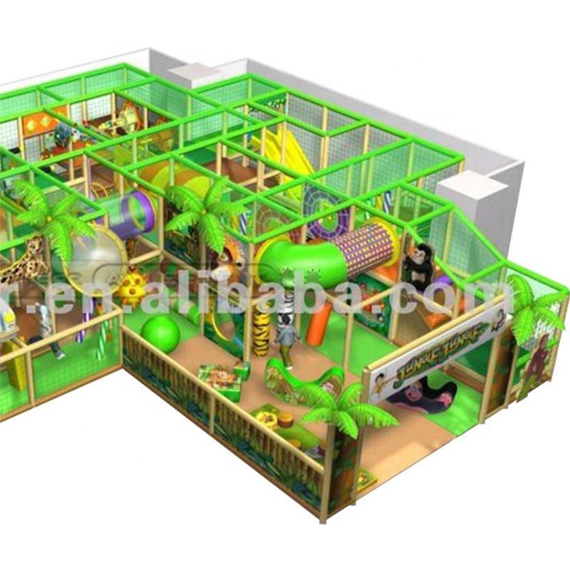 Cheer Amusement Forest Themed Indoor Softplay Ground Soft Indoor Playground for Kids