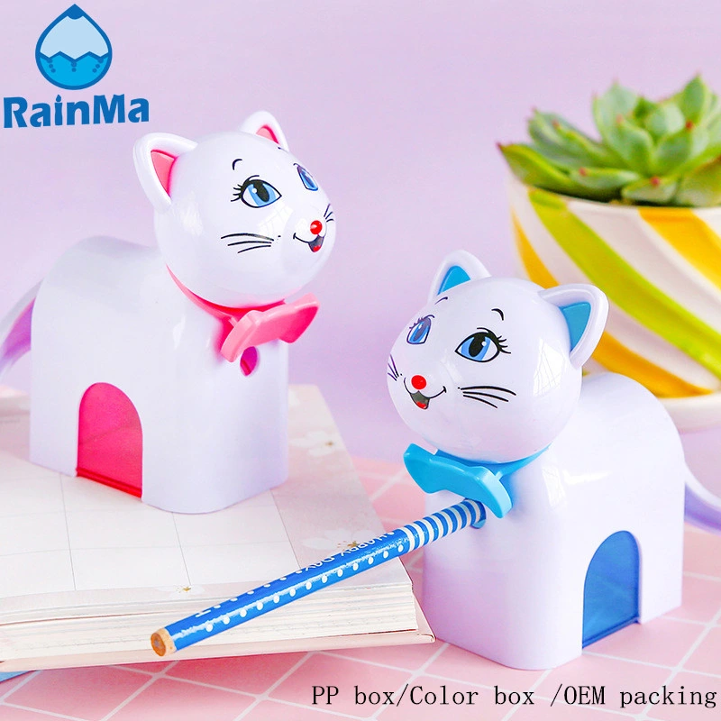 Popular Cute Cat Desktop Pencil Sharpener for Kids