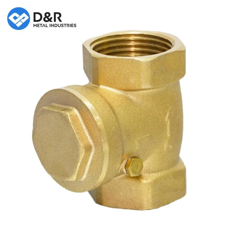 High quality/High cost performance Forged Brass DN20 Check Valve OEM Female Thread Control Water Non Return Valve